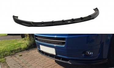 Тюнінговий дифузор переднього бампера VW T5 рестайл фото