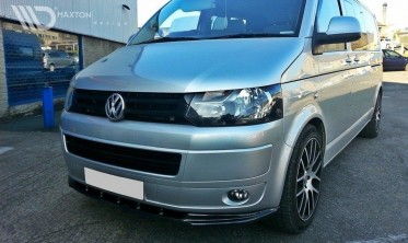 Тюнинговый диффузор переднего бампера VW T5 рестайл фото