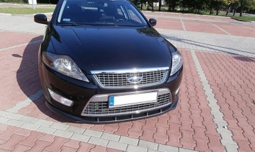 Накладка під передній бампера Ford Mondeo МК4 дорестайл фото