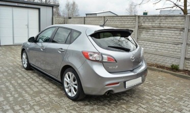 Тюнінгова накладка на спойлер Mazda 3 mk2 Sport (дост.) фото
