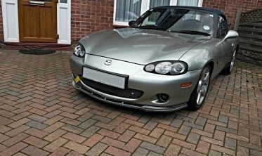 Тюнінговий дифузор переднього бампера Mazda MX5 NB рестайл фото