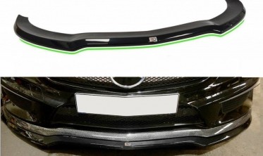 Диффузор переднего бампера Mercedes CLA 45 AMG С117 (дорест.) вер.1 фото