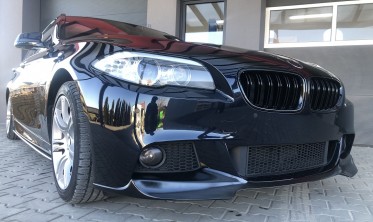 Спойлер переднего бампера BMW F10 М-пакет фото