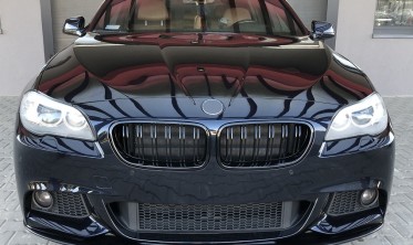 Спойлер диффузор переднего бампера BMW F10 М-пакет фото