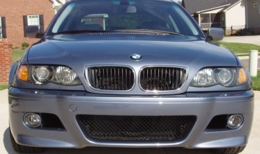 Бампер передний BMW E46 седан, универсал М3 стиль фото