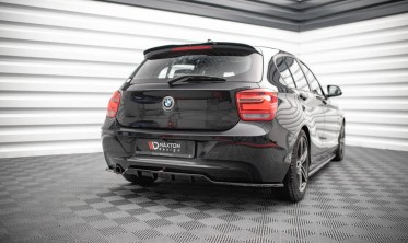 Тюнінговий задній дифузор на бампер BMW 1 F20 фото