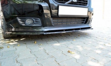 Диффузор переднего бампера Volvo V50 R-Design рестайл вер. 1  фото