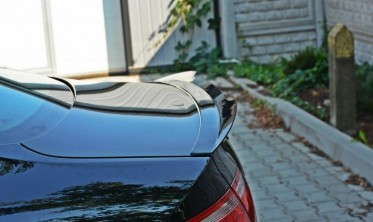 Спойлер Audi S5 / A5 / A5 S-line 8T / 8T FL Coupe черный глянцевый фото