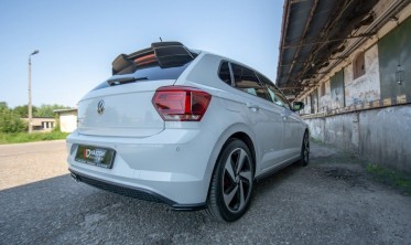 Накладка на спойлер крышки багажника Volkswagen Polo MK6 версия GTI фото