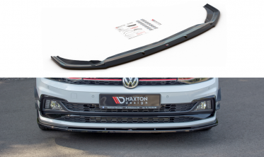 Тюнинг накладка на передний бампер Vw Polo MK6 GTI версия фото