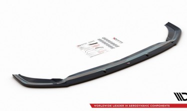 Тюнинг накладка на передний бампер Vw Polo MK6 GTI версия фото