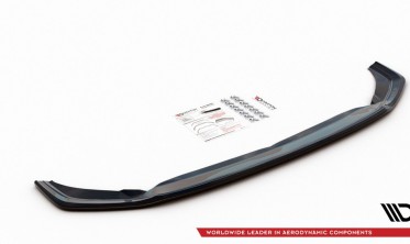 Тюнинг диффузор переднего бампера Volkswagen Polo MK6 версия GTI  фото