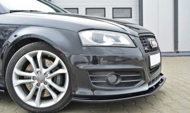 Диффузор под передний бампер Audi S3 8P послерестайл фото
