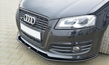 Диффузор под передний бампер Audi S3 8P послерестайл фото