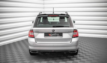 Тюнинговый спойлер крышки багажника Skoda Fabia MK3 COMBI фото