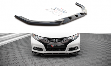 Накладка на передний бампер Honda Civic MK9 вар. 2 фото