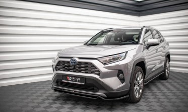 Тюнінг накладка на передній бампер Toyota RAV4 MK5 фото