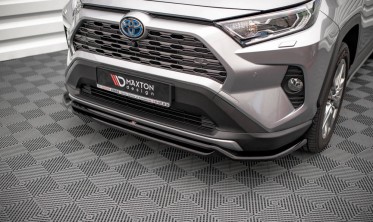 Тюнінг накладка на передній бампер Toyota RAV4 MK5 фото