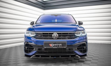 Тюнінг дифузор на передній бампер VW Tiguan MK2 рестайл R / R-Line фото