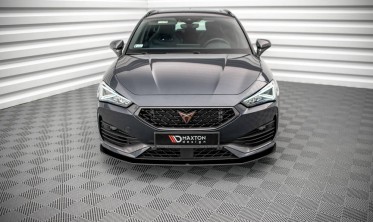 Накладка под передний бампер Street pro Cupra Leon фото