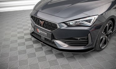 Накладка под передний бампер Street pro Cupra Leon фото