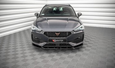 Тюнінговий дифузор на передній бампер Cupra Leon фото