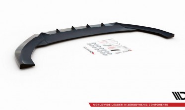 Тюнінговий дифузор на передній бампер Cupra Leon фото