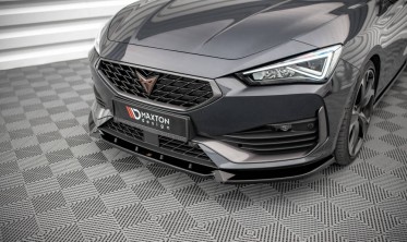Передняя накладка на бампер Cupra Leon вар.1 фото