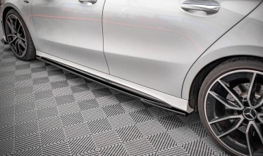 Накладки на пороги Mercedes A35 AMG / AMG-line W177 фото