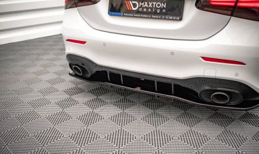 Диффузор на задний бампер Mercedes V177 A 35 AMG седан фото