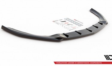 Накладка на передній бампер Mercedes A35 AMG/AMG-line W177 вар.5 фото