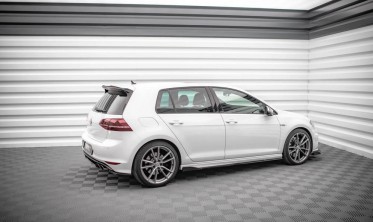 Тюнинговые диффузоры под пороги VW Golf 7 R версия фото