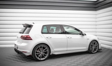 Накладки (лістви) під пороги з накладками Street pro Volkswagen Golf 7 версія R фото