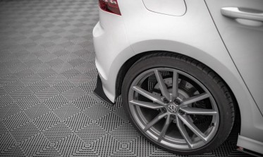 Бічні дифузори під бампер Street pro Volkswagen Golf 7 R фото