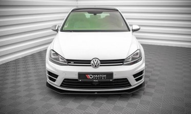 тюнинг диффузор передний STREET PRO VW GOLF 7 R версия фото