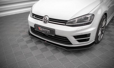 тюнинг диффузор передний STREET PRO VW GOLF 7 R версия фото