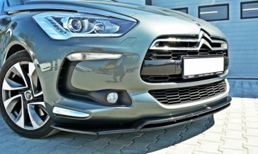 Спліттер переднього бампера Citroen DS5 рестайл (вер.3) фото