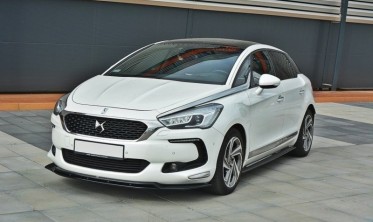 Спліттер переднього бампера Citroen DS5 рестайл (вер.3) фото