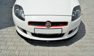 Накладка на передний бампер Fiat Bravo MK2 Sport фото