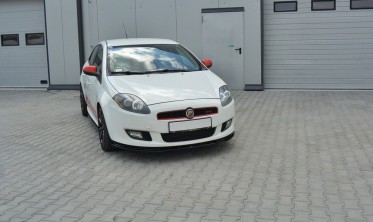 Накладка на передний бампер Fiat Bravo MK2 Sport фото