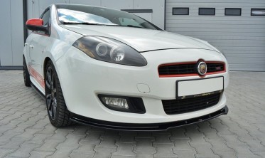Накладка на передний бампер Fiat Bravo MK2 Sport фото