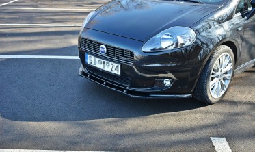 Передний тюнинговый диффузор Fiat Grande Punto Standart фото
