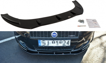 Передний тюнинговый диффузор Fiat Grande Punto Standart фото