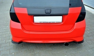 Боковые накладки на задний бампер Honda Jazz MK1 фото