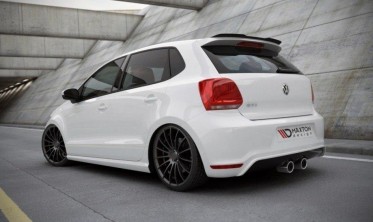 Тюнинговая накладка на спойлер VW Polo MK5 GTI / R-Line фото