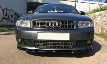 Тюнинговая накладка на передний бампер Audi A4 B6 версия S-Line фото