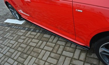 Тюнинг накладки под пороги Audi S4 / A4 B9 S-line / A4 B9 Competition фото