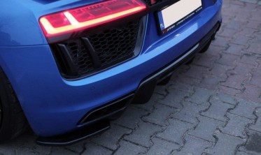 Боковые диффузоры заднего бампера Audi R8 II  фото