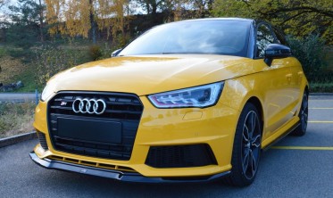 Тюнінгова накладка на передній бампер Audi S1 ​​8X фото