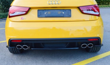 Центральна накладка заднього бампера Audi S1 ​​8X фото